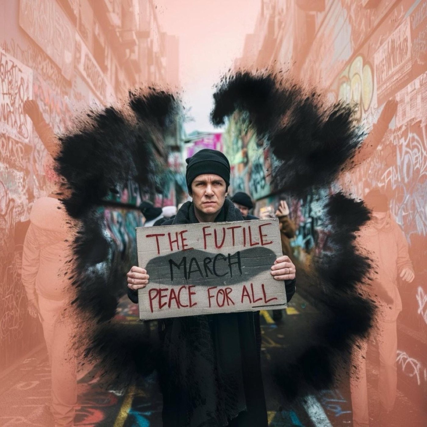 Copertina di THE FUTILE MARCH